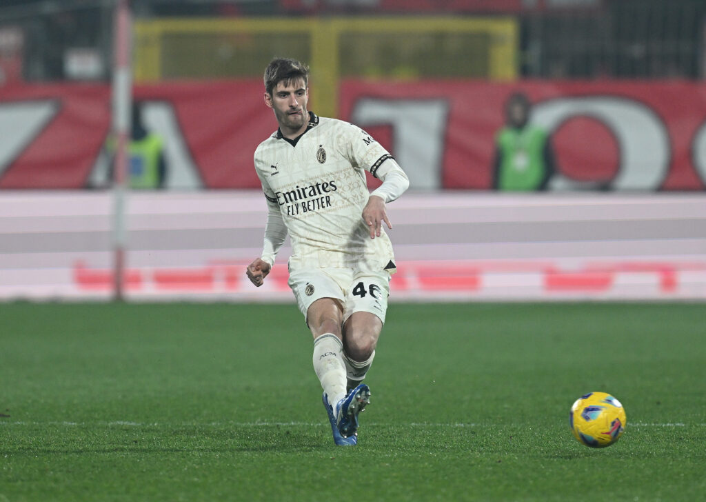 Matteo Gabbia Monza Milan 4-2 Serie A 2023-24