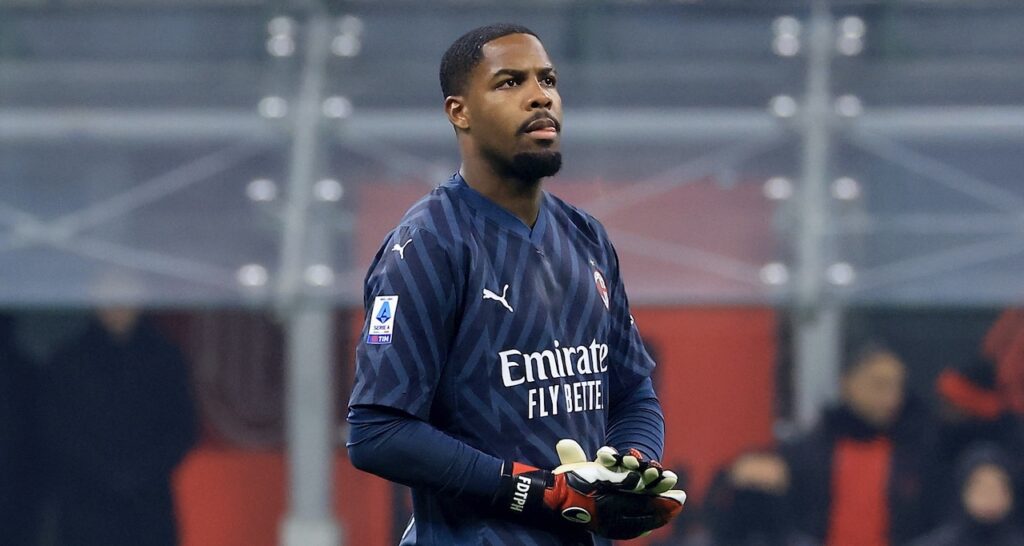 Mike Maignan AC Milan Milan-Bologna 2-2 Serie A 2023-2024