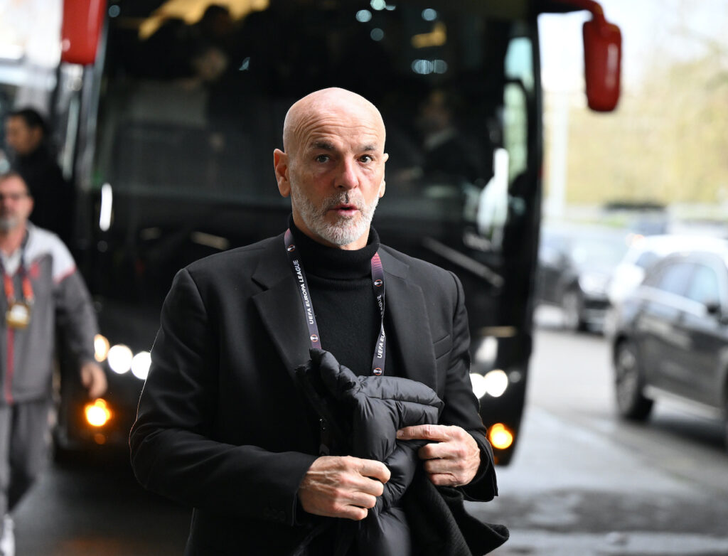 Stefano Pioli AC Milan Rennes-Milan 3-2 Europa League 2023-2024