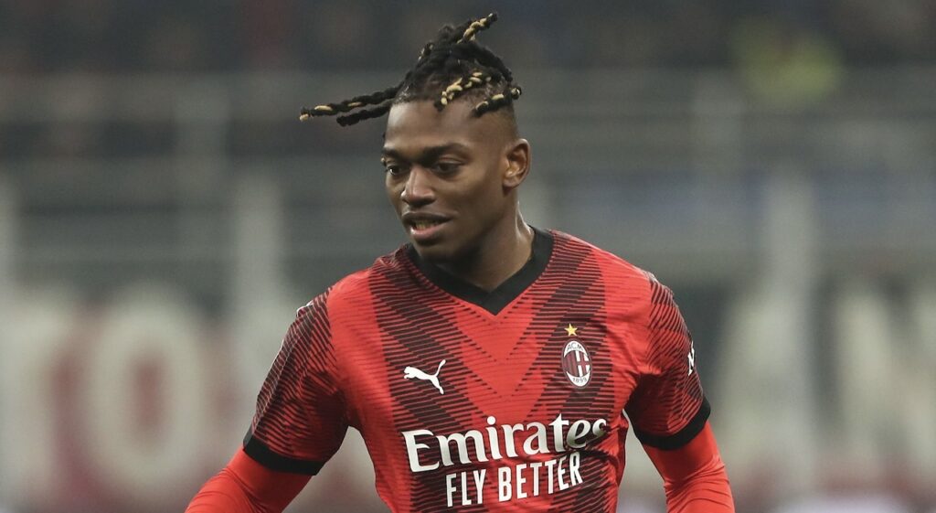 Rafael Leao AC Milan Milan-Bologna 2-2 Serie A 2023-2024