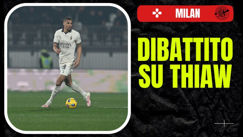 Malick Thiaw AC Milan Monza-Milan 4-2 Serie A 2023-2024