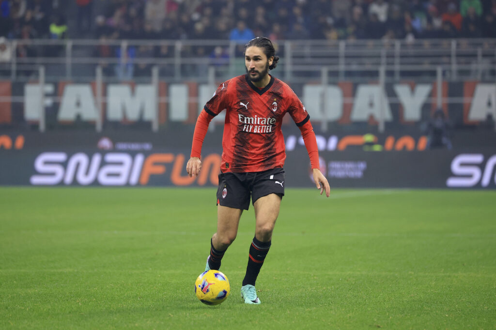 Yacine Adli AC Milan Milan-Bologna 2-2 Serie A 2023-2024