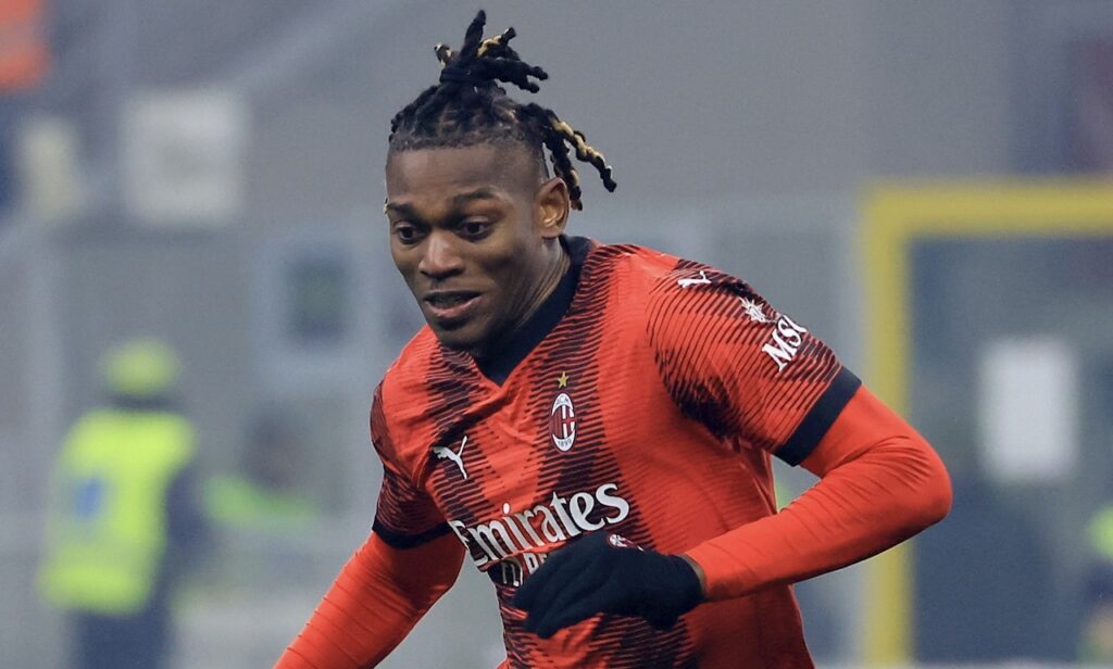 Rafael Leao AC Milan Milan-Bologna 2-2 Serie A 2023-2024