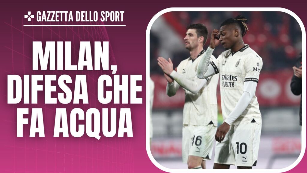 Matteo Gabbia Monza Milan 4-2 Serie A 2023-24