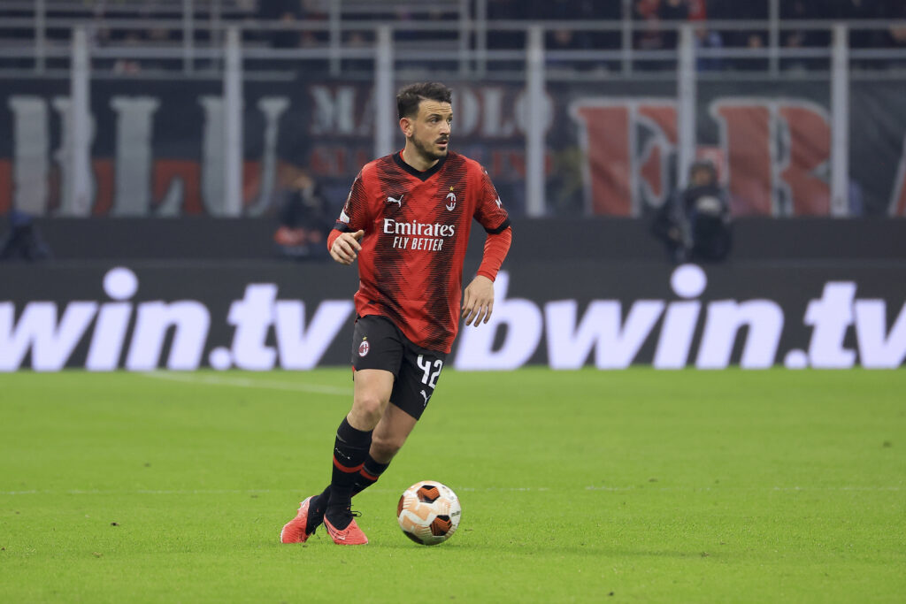 Alessandro Florenzi AC Milan Milan-Rennes 3-0 Europa League 2023-2024