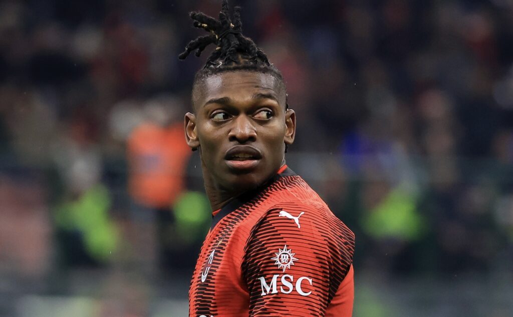 Rafael Leao AC Milan Milan-Atalanta 1-1 Serie A 2023-2024