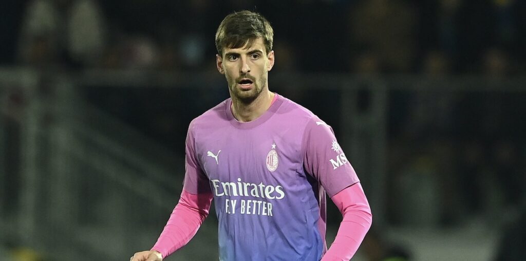 Matteo Gabbia AC Milan Frosinone-Milan 2-3 Serie A 2023-2024