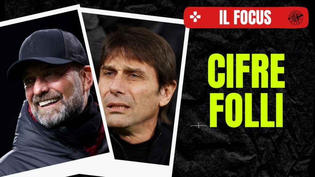 Antonio Conte e Jurgen Klopp, accostati al Milan per la prossima stagione (getty images)