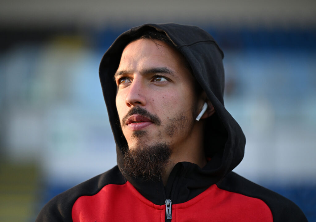 Ismaël Bennacer AC Milan allenamento Milanello