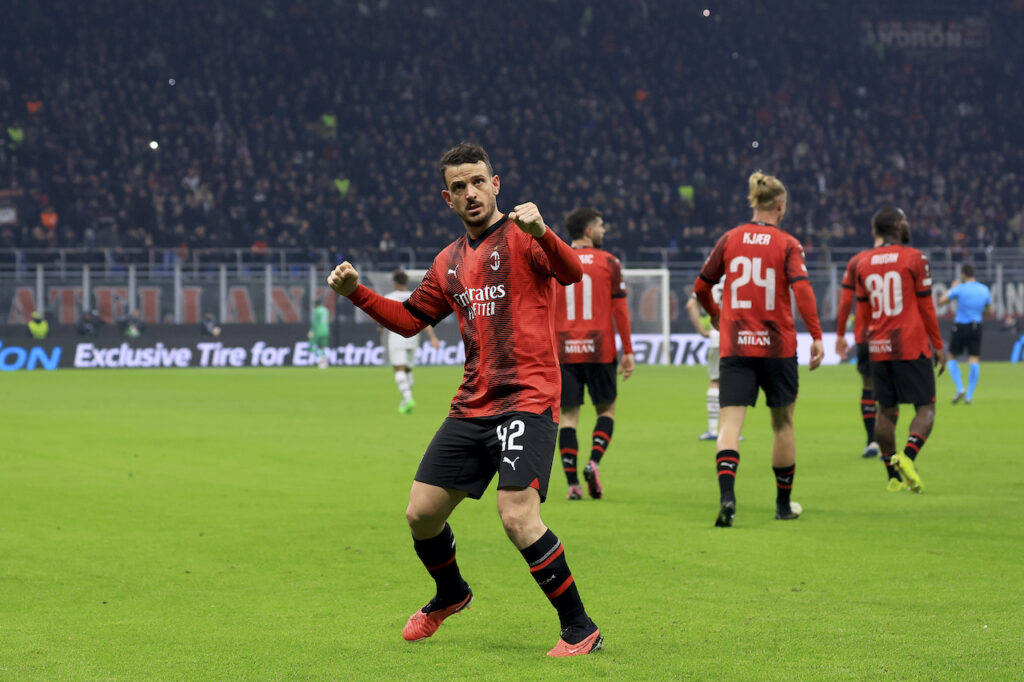 Alessandro Florenzi AC Milan Milan-Rennes 3-0 Europa League 2023-2024