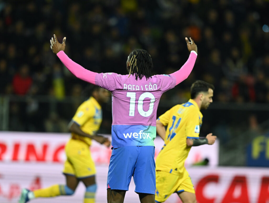 Rafael Leao AC Milan Frosinone-Milan 2-3 Serie A 2023-2024