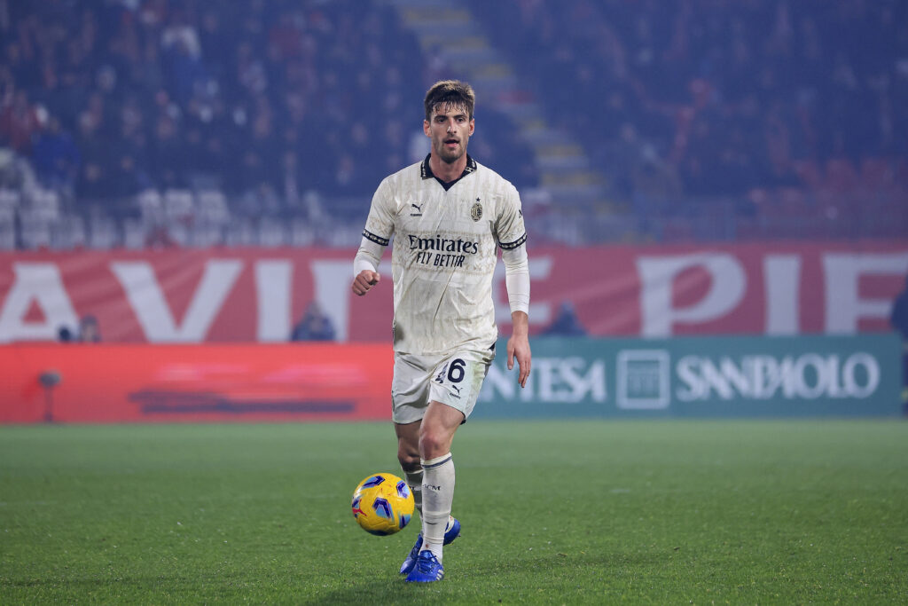 Matteo Gabbia Monza Milan 4-2 Serie A 2023-24
