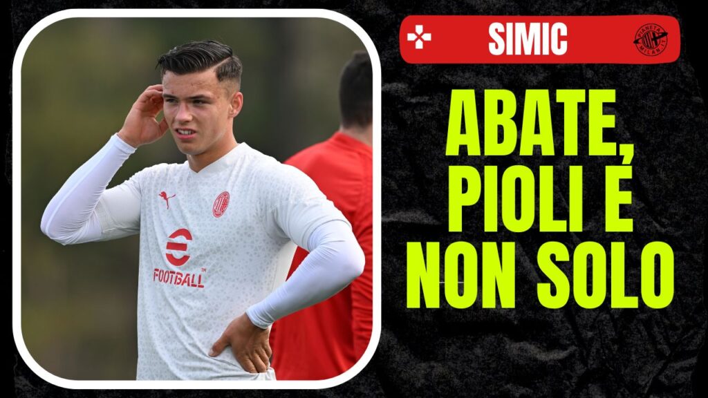 Jan-Carlo Simic AC Milan allenamento Milanello