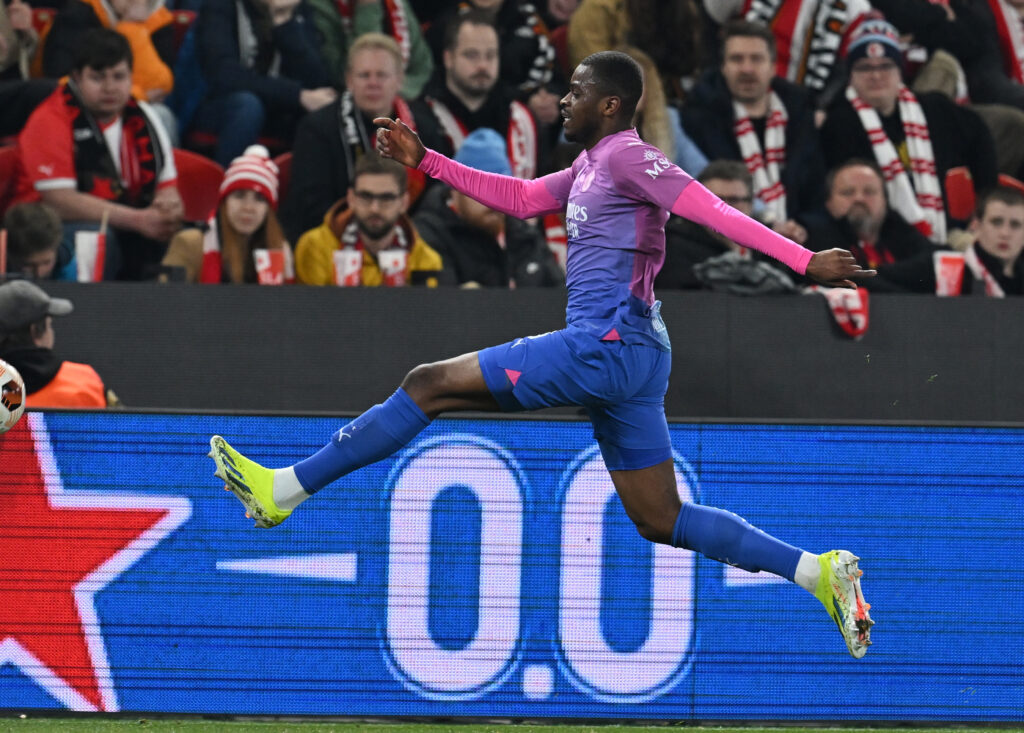 Pierre Kalulu AC Milan Slavia Praga-Milan 1-3 Europa League 2023-2024