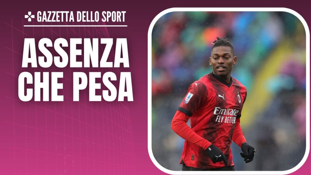 Rafael Leao AC Milan Empoli-Milan 0-3 Serie A 2023-2024