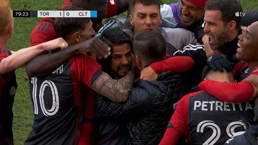 Toronto Charlotte gol Insigne