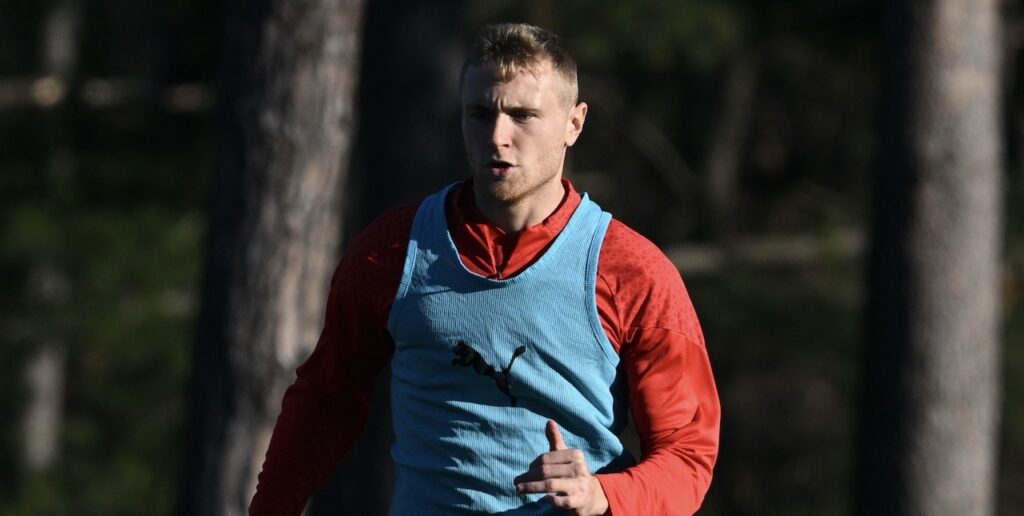 Tommaso Pobega AC Milan allenamento Milanello