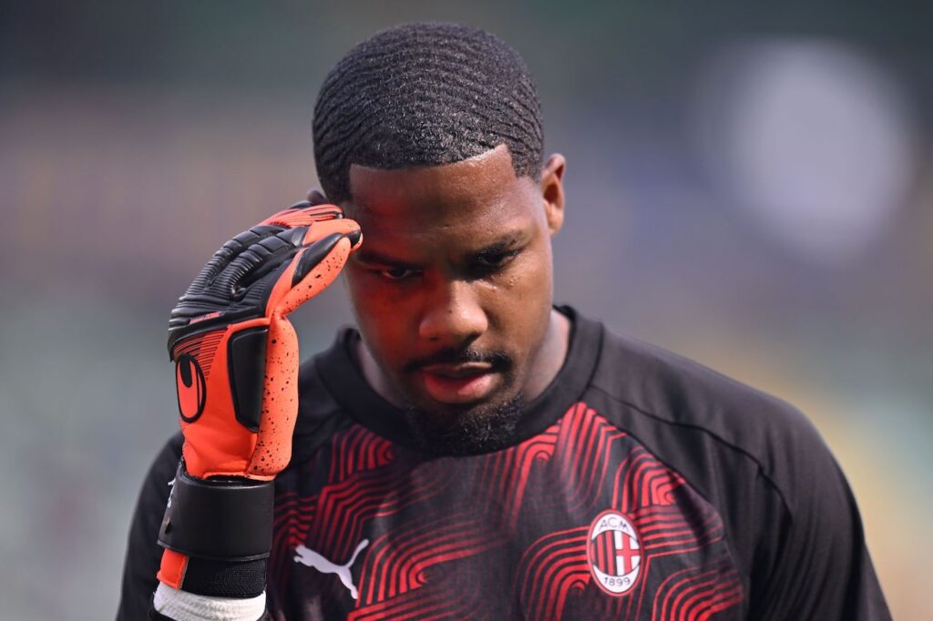 Mike Maignan AC Milan Verona-Milan 1-3 Serie A 2023-2024