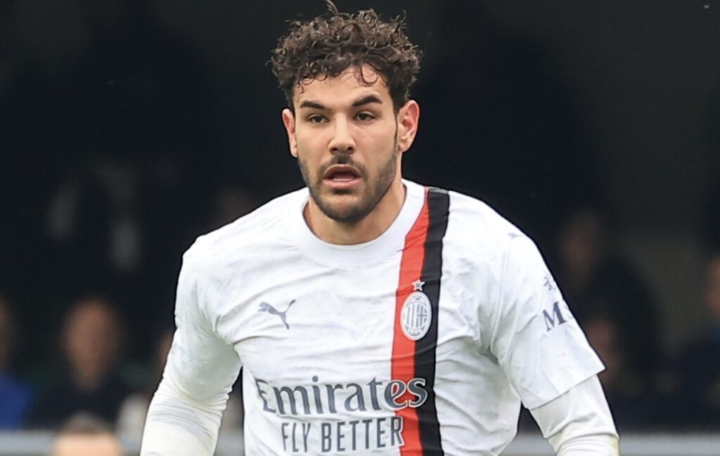 Theo Hernández AC Milan Verona-Milan 1-3 Serie A 2023-2024
