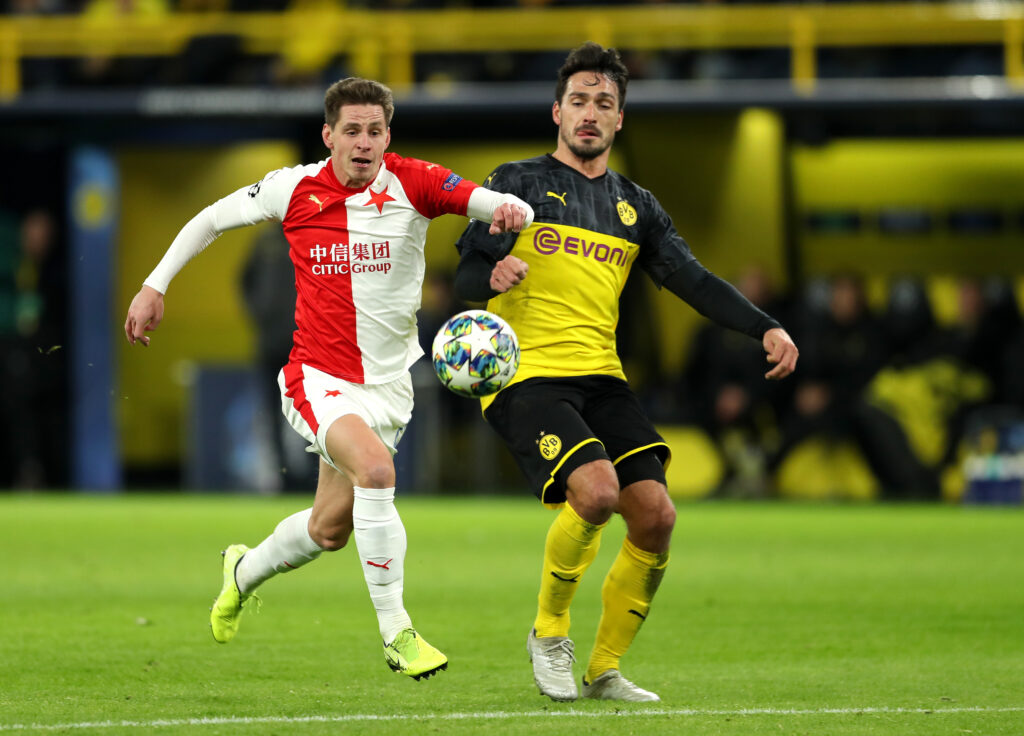 Lukas Masopust Slavia Praga - Milan