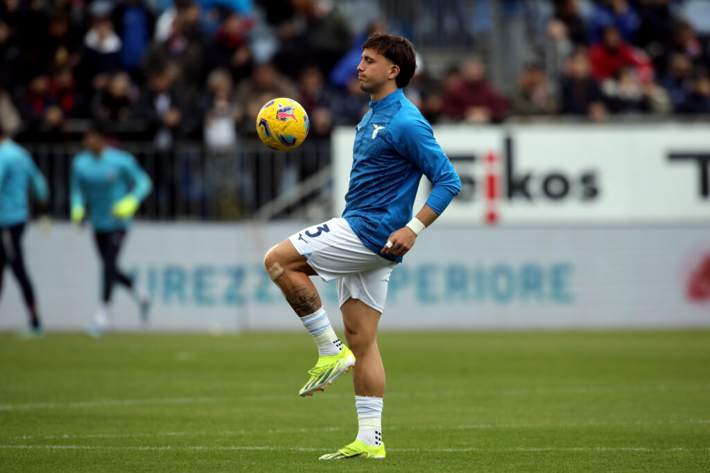 espulsione Luca Pellegrini Lazio-Milan 0-1 Serie A 2023-2024