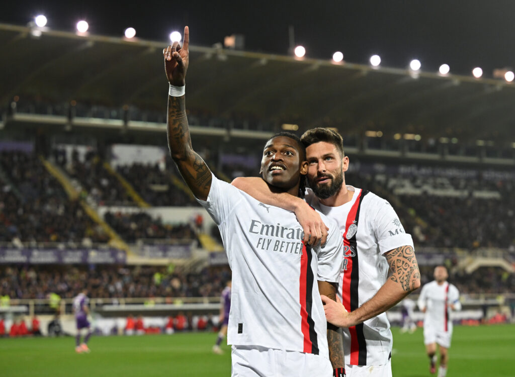 Rafael Leao Fiorentina-Milan 1-2 Serie A News AC Milan