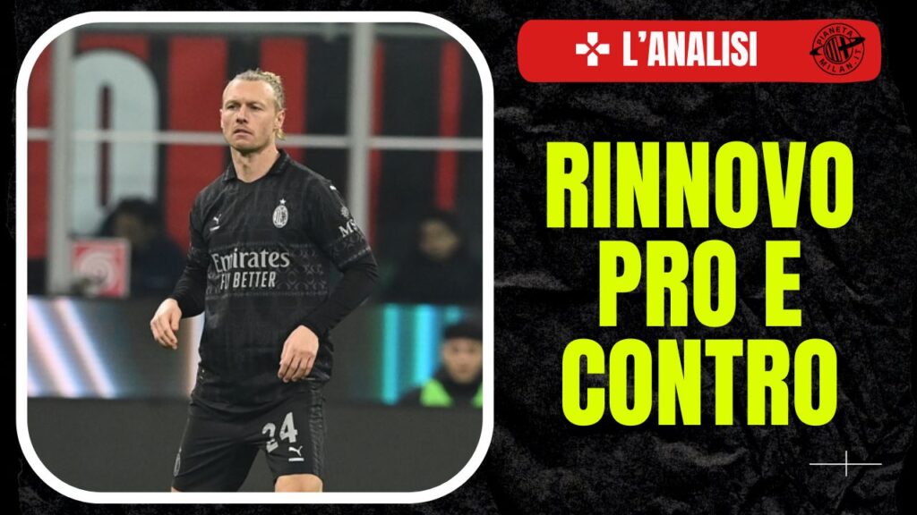 Simon Kjaer AC Milan Calciomercato Milan rinnovo