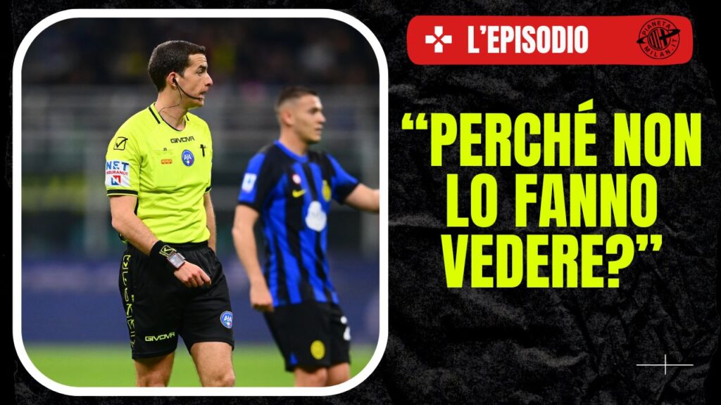 Giovanni Ayroldi, arbitro del match fra Inter e Genoa 05/03/2024 PianetaMilan.it