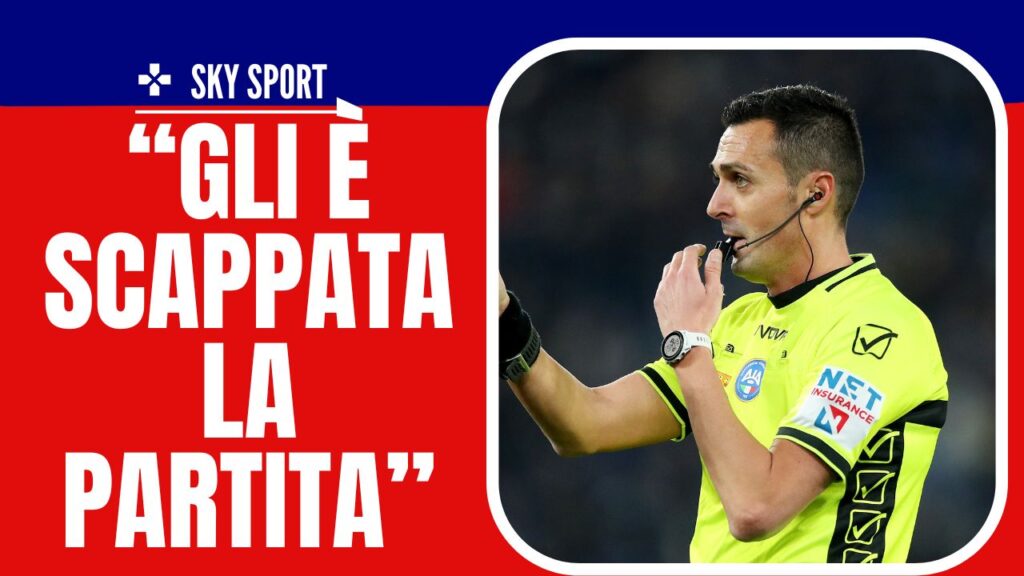 Moviola Lazio-Milan Serie A 2023-2024 arbitro Di Bello