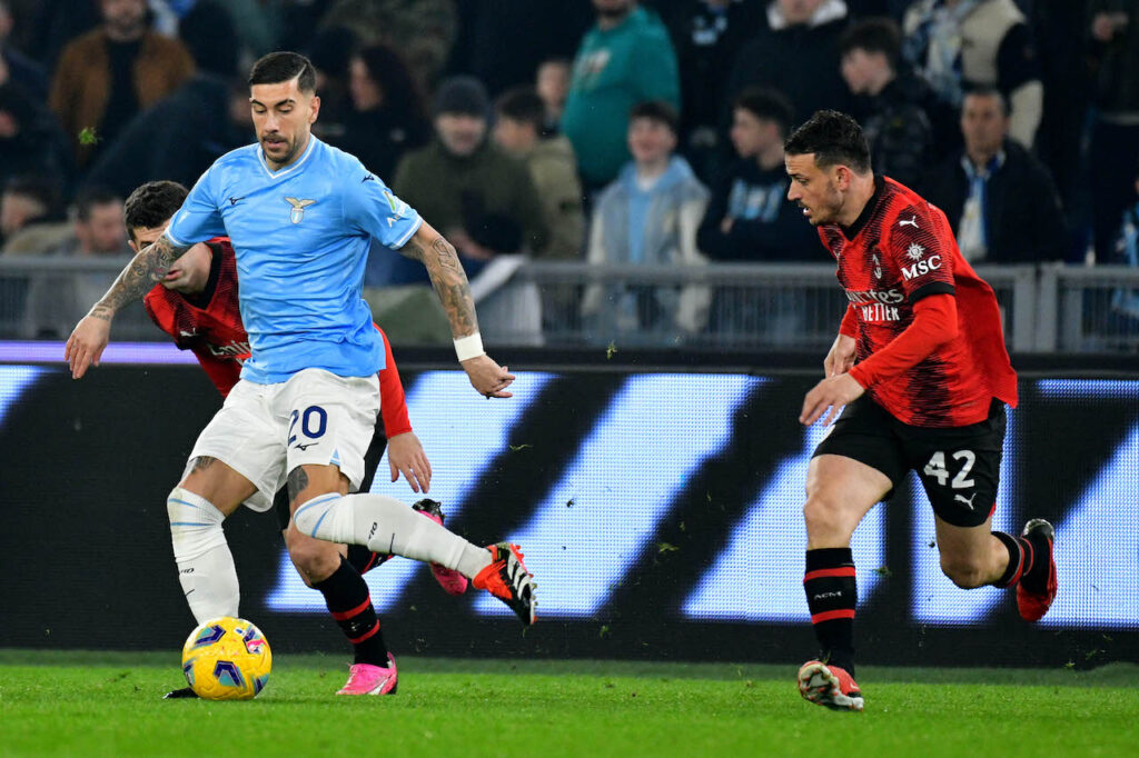 Alessandro Florenzi AC Milan Lazio-Milan 0-1 Serie A 2023-2024