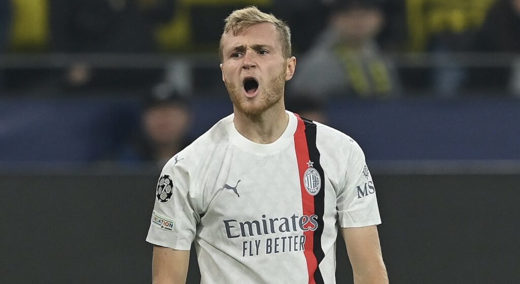 Tommaso Pobega AC Milan Borussia Dortmund-Milan 0-0 Champions League 2023-2024