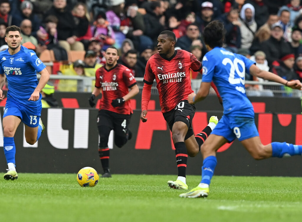 Pierre Kalulu AC Milan Milan-Empoli 1-0 Serie A 2023-2024