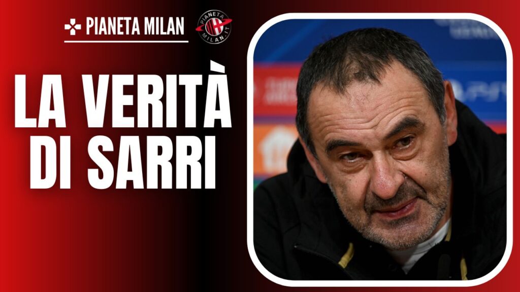Conferenza Stampa Lazio-Milan Serie A 2023-2024 Sarri