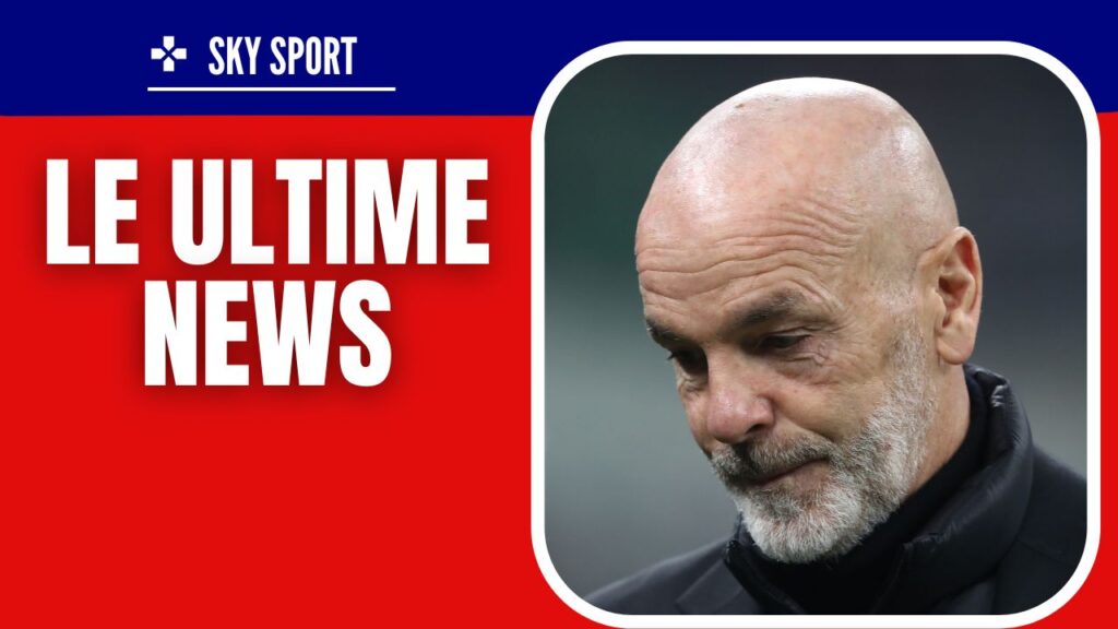Stefano Pioli AC Milan Slavia Praga-Milan Europa League 2023-2024