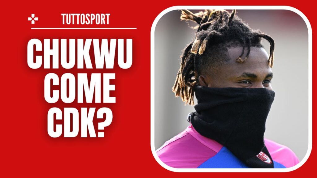 Samuel Chukwueze AC Milan allenamento Milanello