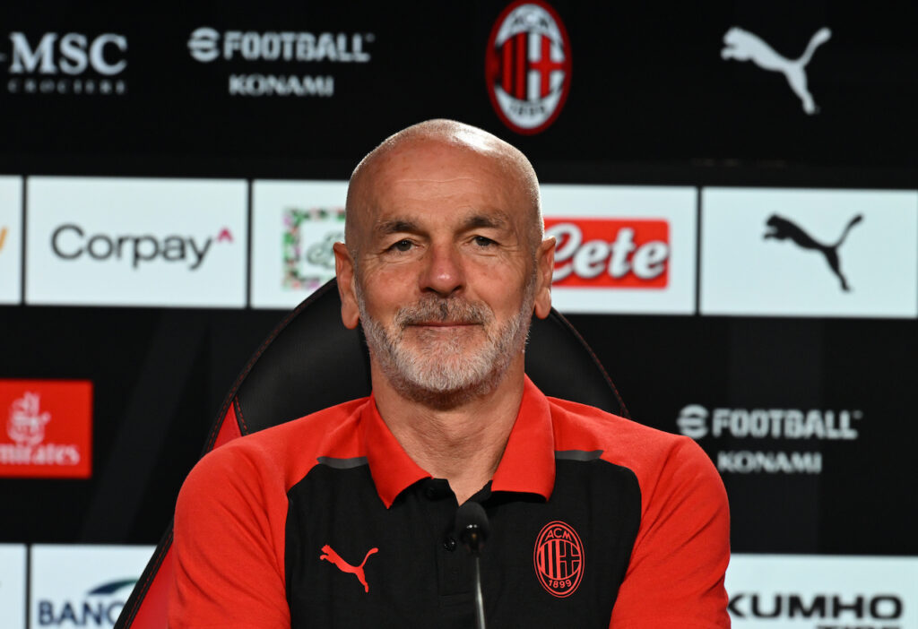 Stefano Pioli AC Milan conferenza stampa Milanello