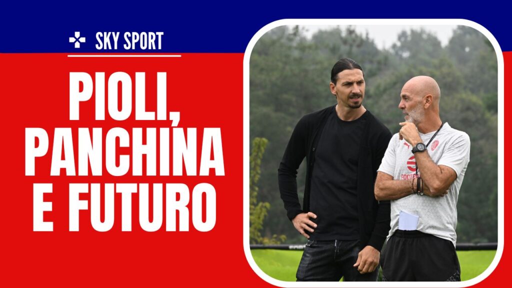 Ibrahimovic Pioli AC Milan allenamento Milan Milanello