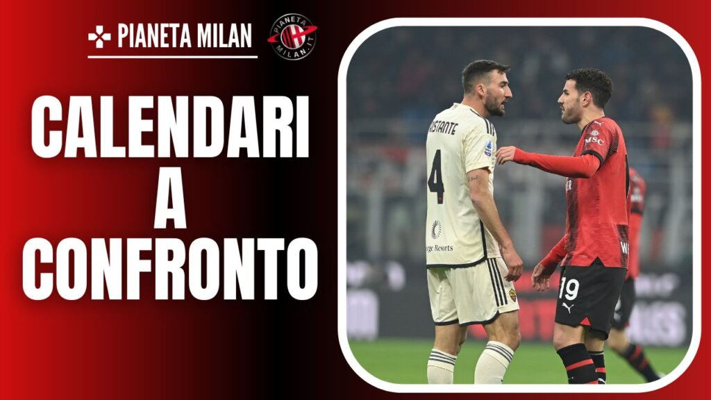Bryan Cristante, giocatore della Roma, e Theo Hernandez, giocatore del Milan 15/03/2024 PianetaMilan.it