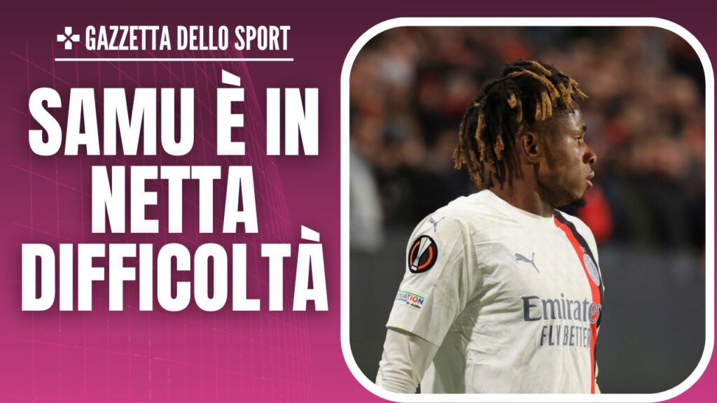Samu Chukwueze AC Milan Rennes-Milan 3-2 Europa League 2023-2024