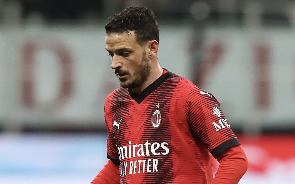 Alessandro Florenzi AC Milan Milan-Atalanta 1-1 Serie A 2023-2024