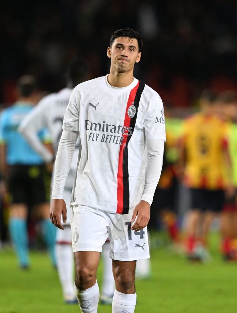 Tijjani Reijnders AC Milan Lecce-Milan 2-2 Serie A 2023-2024
