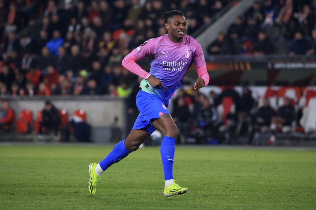 Rafael Leao AC Milan Slavia Praga-Milan 1-3 Europa League 2023-2024