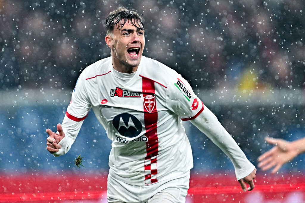 Daniel Maldini, attaccante del Milan Genoa Monza