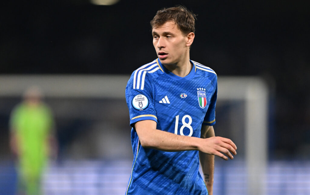 Italy v England: Group C - UEFA EURO 2024 Qualifying Round Nicolò Barella Italia