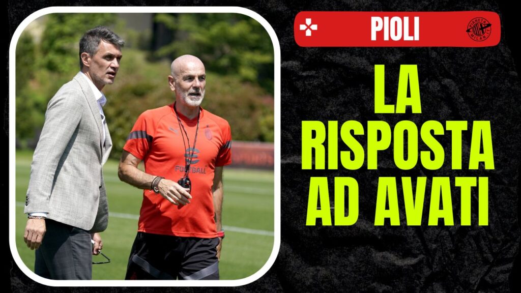 Stefano Pioli e Paolo Maldini, allenatore ed ex dirigente del Milan (getty images)