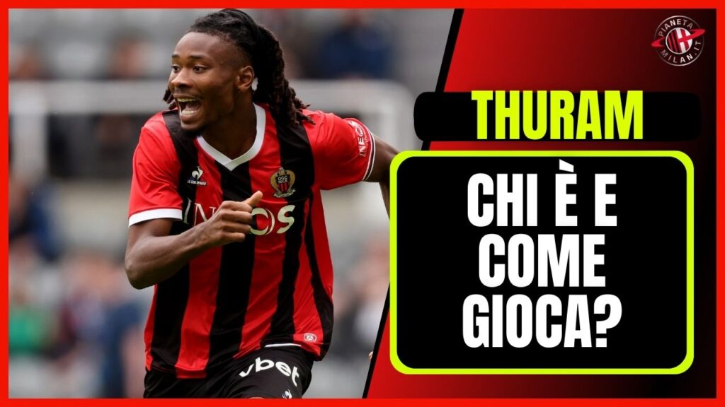 Khéphren Thuram Nizza Calciomercato AC Milan