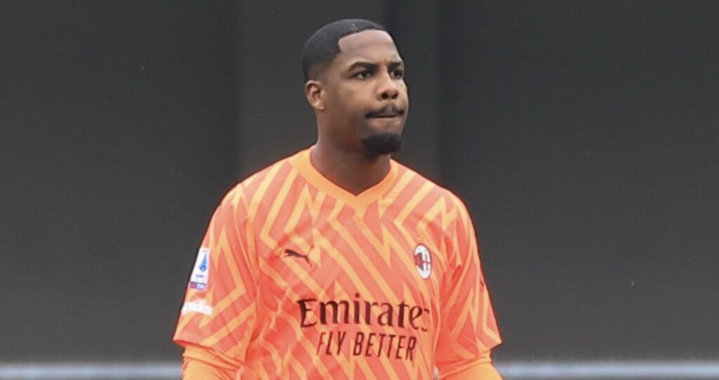Mike Maignan AC Milan Verona-Milan 1-3 Serie A 2023-2024