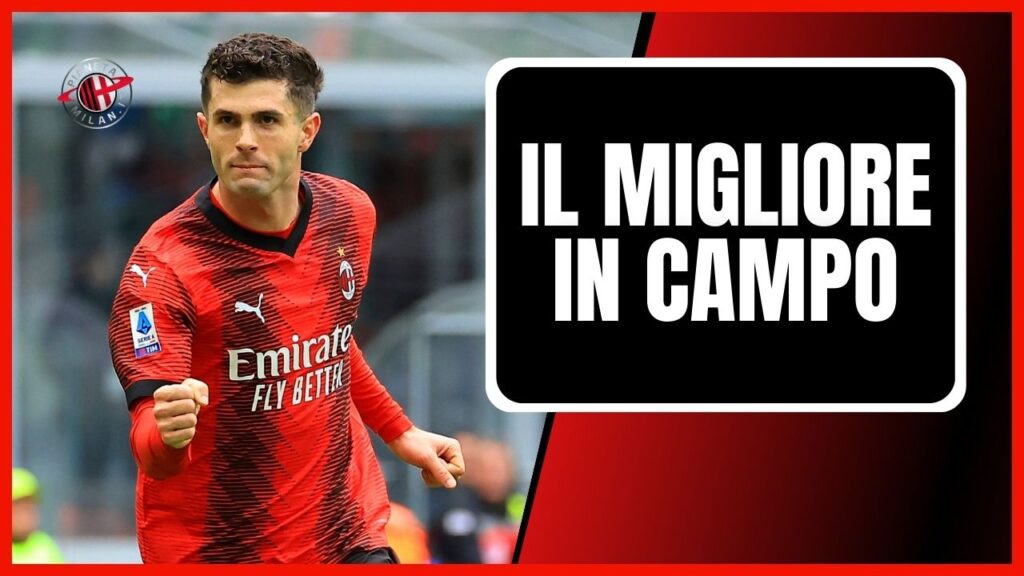Christian Pulisic AC Milan MVP Milan-Cagliari 5-1 Serie A 2023-2024