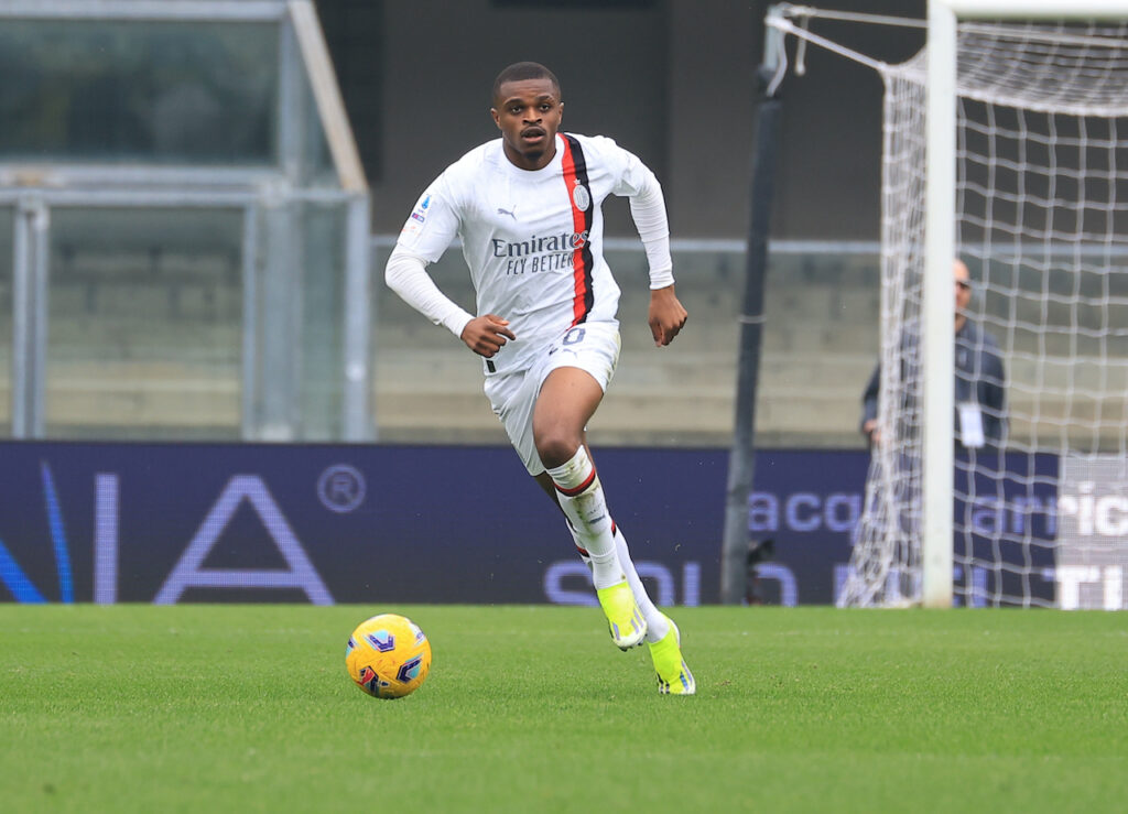 Pierre Kalulu AC Milan Verona-Milan 1-3 Serie A 2023-2024