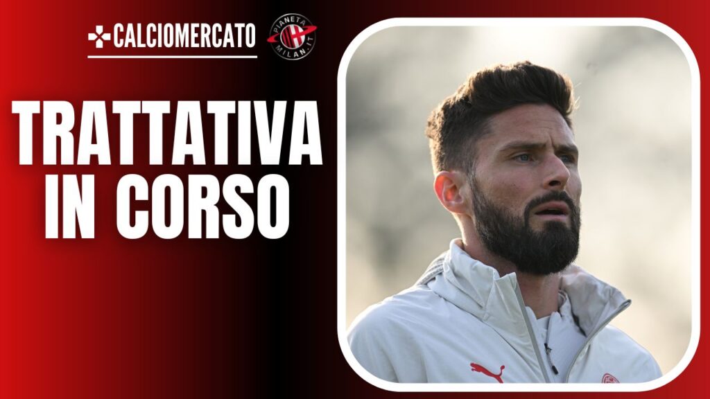 Olivier Giroud AC Milan Lazio-Milan 0-1 Serie A 2023-2024